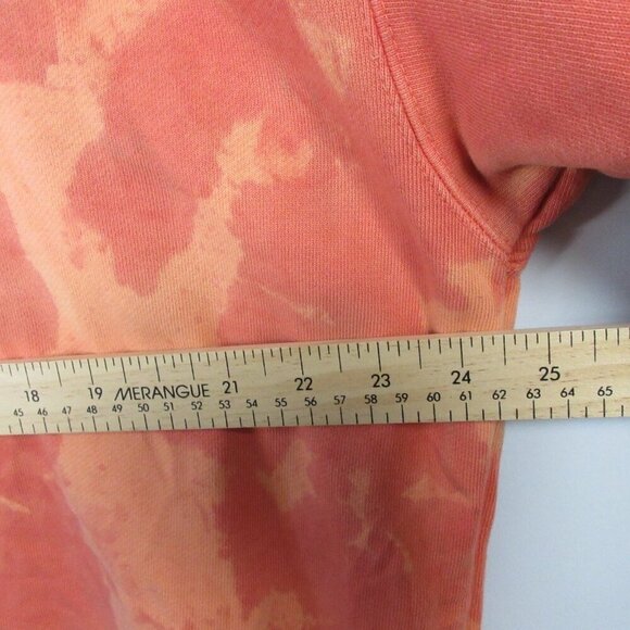 TommyInnit Limited Edition Crewneck Sweatshirt Unisex L Orange Tie Dye Cozy 794 - Picture 11 of 13